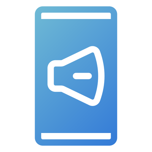 스마트 폰 Generic Flat Gradient icon