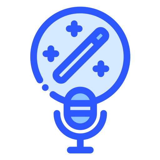 Podcast Generic Blue icon