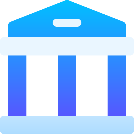 bank Basic Gradient Gradient icoon