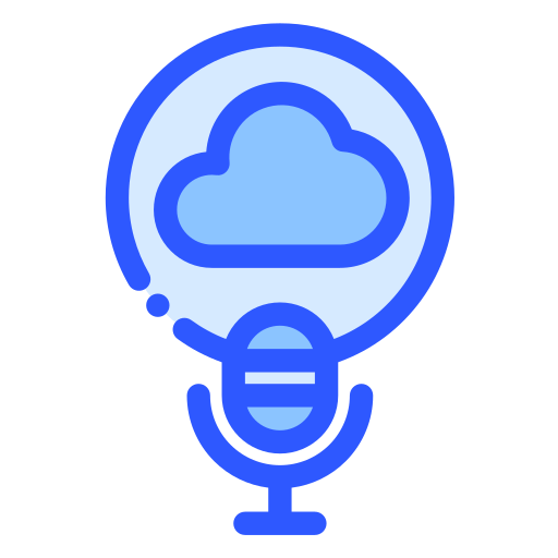 Podcast Generic Blue icon