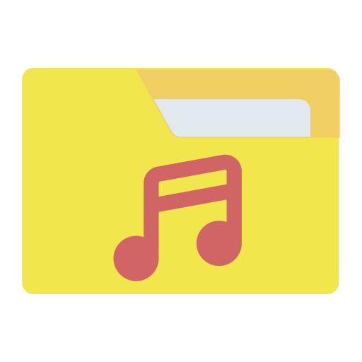 音楽フォルダー Generic Flat icon