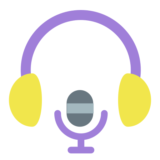 podcast Generic Flat icona