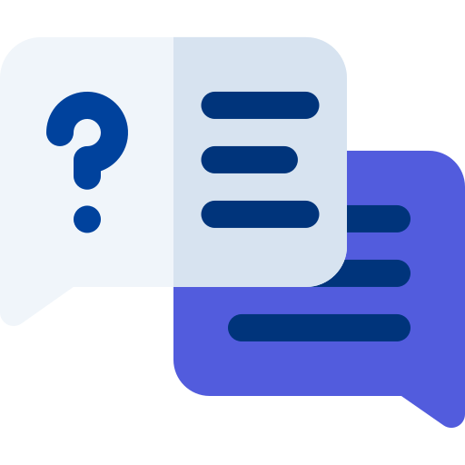 question Basic Rounded Flat icon