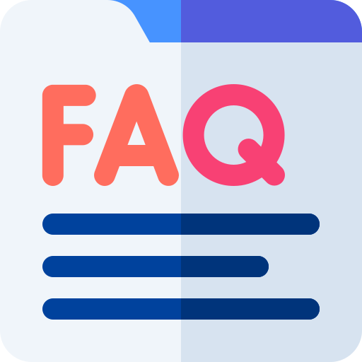 faq Basic Rounded Flat icoon