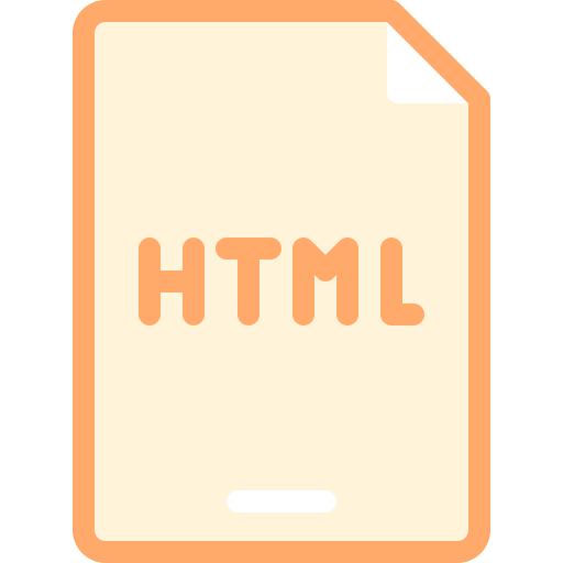 html Detailed color Lineal color icon