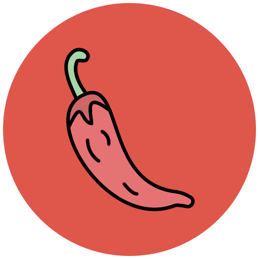 papryczka chili Generic Outline Color ikona