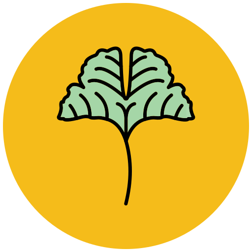 ginkgo Generic Outline Color icoon