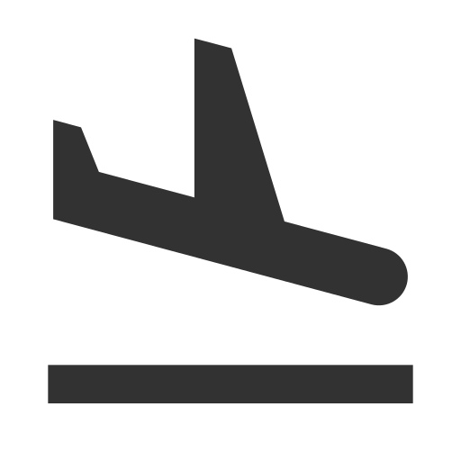 비행기 Generic Grey icon