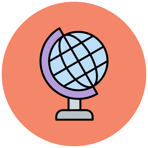 Geography Generic Outline Color icon