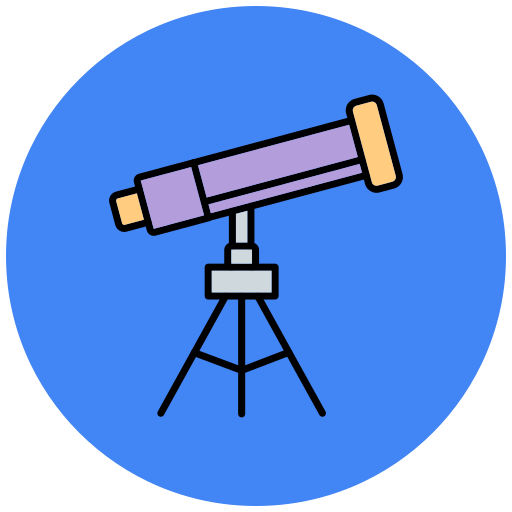 Telescope Generic Outline Color icon