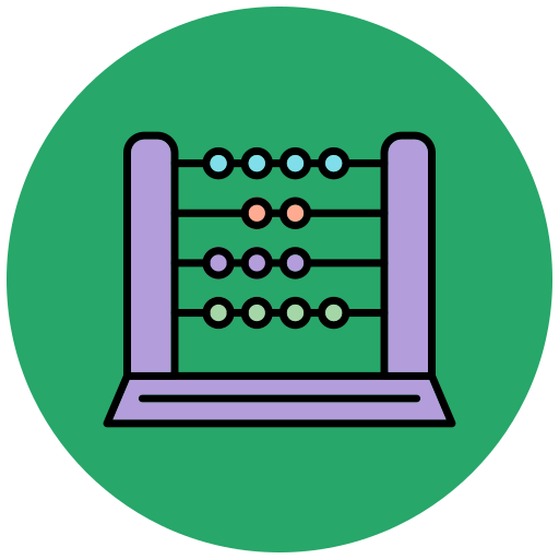 Abacus Generic Outline Color icon