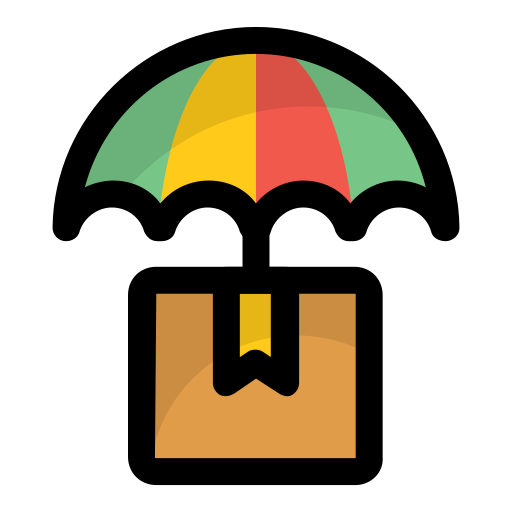 配送保険 Generic Outline Color icon
