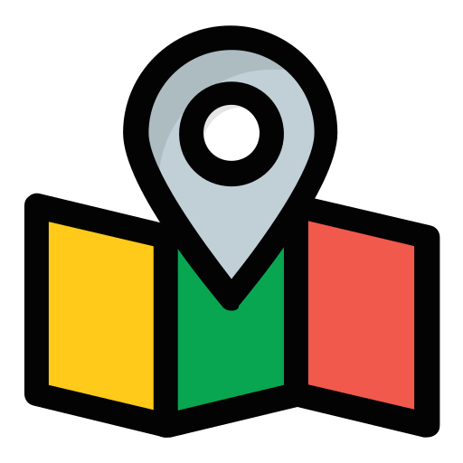 Map location Generic Outline Color icon