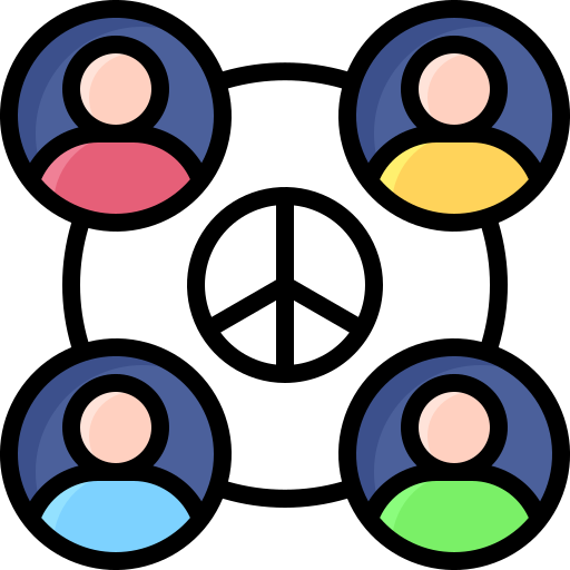 reuniones Generic Outline Color icono