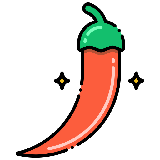 Pepper Generic Outline Color icon