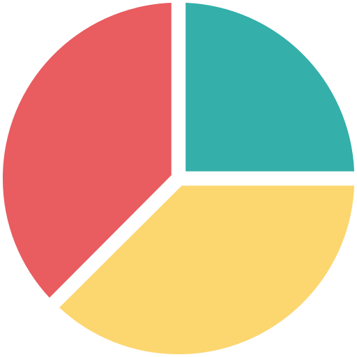 diagrama Generic Outline Color icono