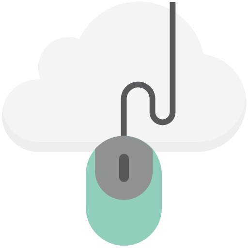 computación en la nube Generic Flat icono