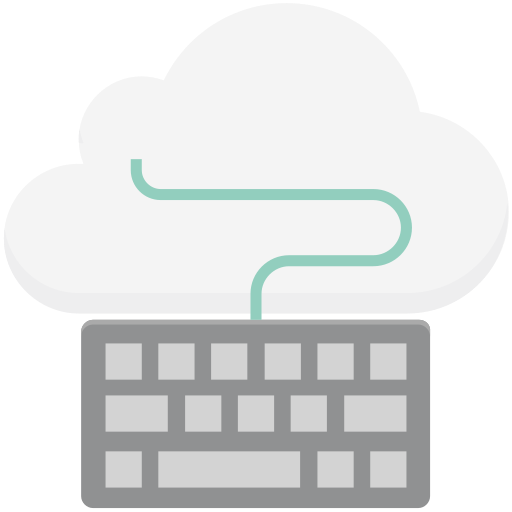 cloud-codering Generic Flat icoon