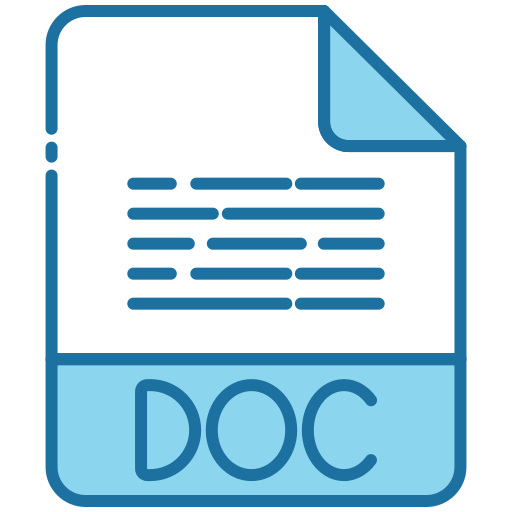 Doc Generic Blue icon