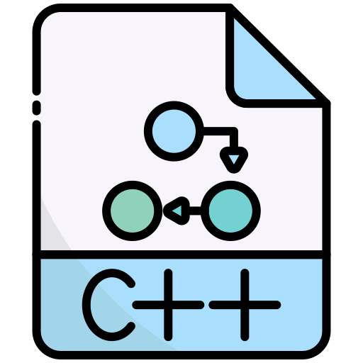 c ++ Generic Outline Color icon