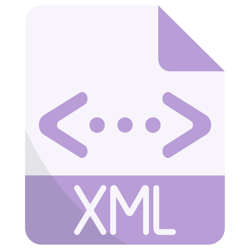 xml Generic Flat icono