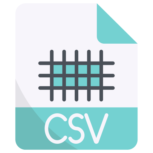 Csv Generic Flat icon