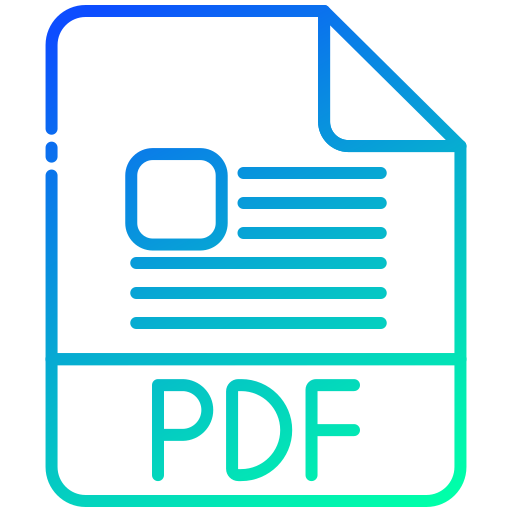 pdf Generic Gradient icona