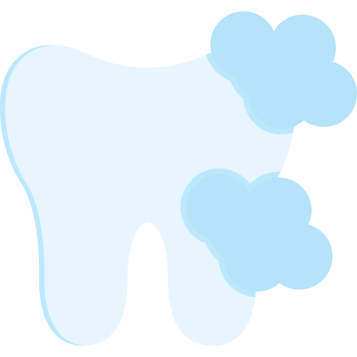 diente limpio Generic Flat icono