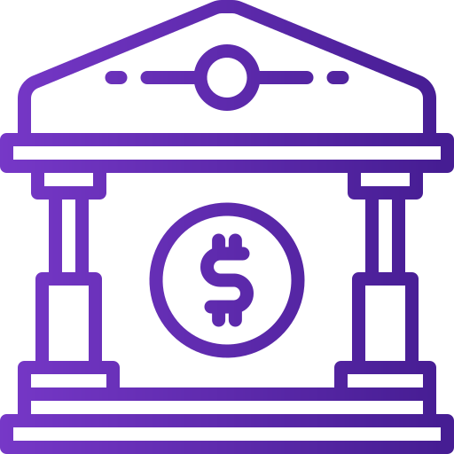 bank Generic Gradient icon