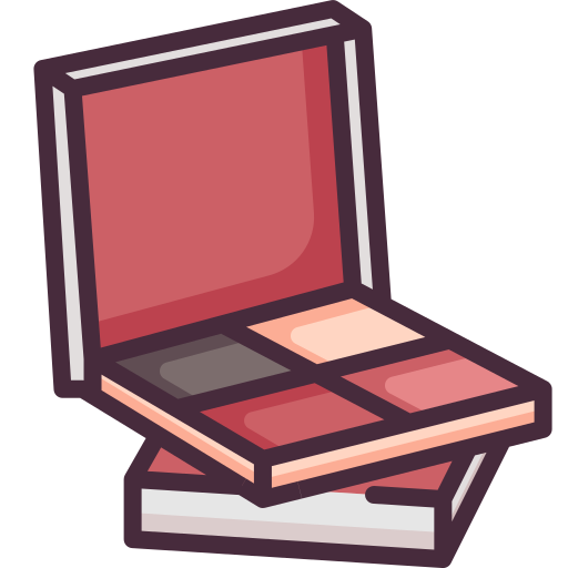 Eyeshadow Generic Outline Color icon