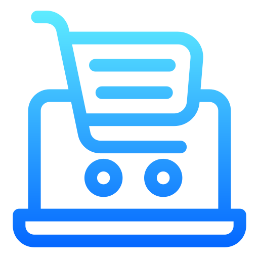 las compras en línea Generic Gradient icono