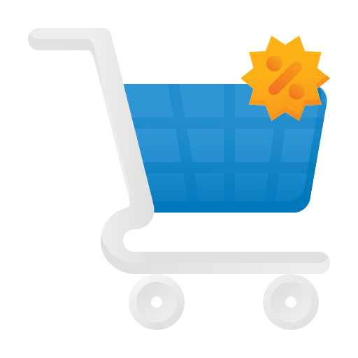 Discount basket Generic Flat icon