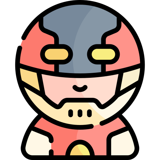 Cyborg Kawaii Lineal color icon