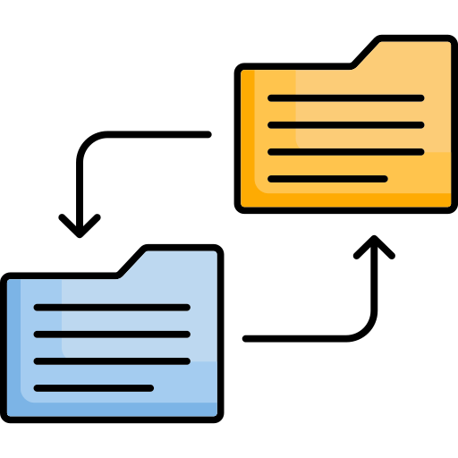 data Generic Outline Color icon