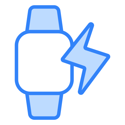 smartwatch Generic Blue icoon