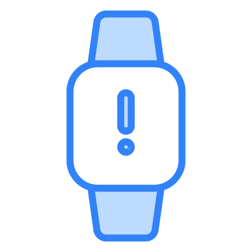 smartwatch Generic Blue icoon