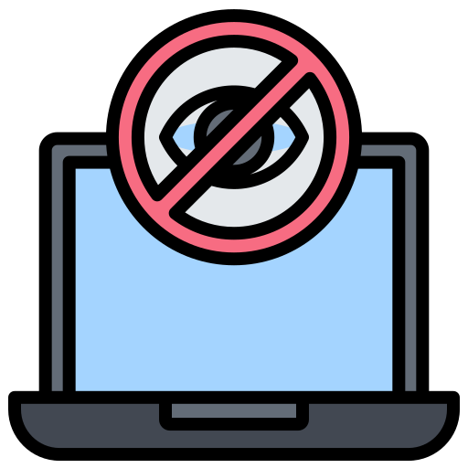No view Generic Outline Color icon