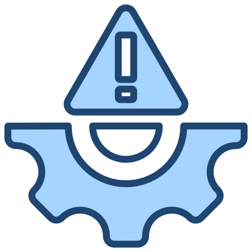 risk management Generic Blue icon