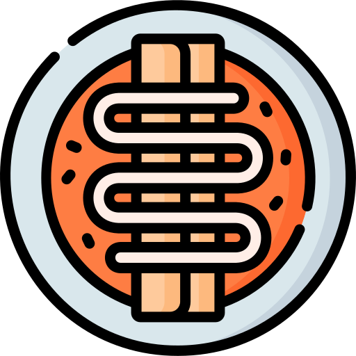 burrito húmedo Special Lineal color icono