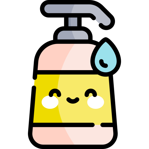 Antiseptic Kawaii Lineal color icon