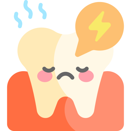 Toothache Kawaii Flat icon