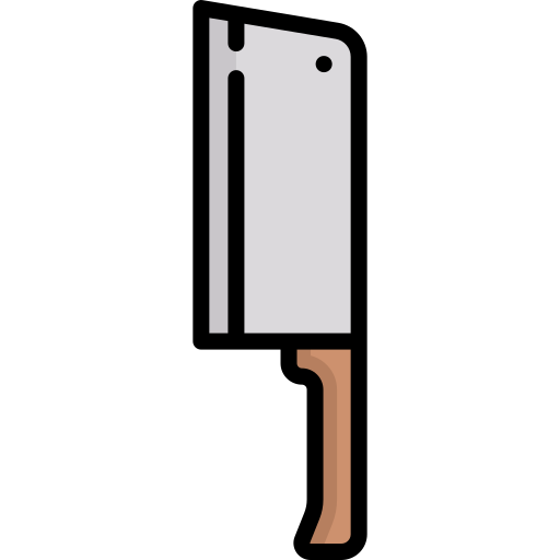 cuchilla de carnicero Special Lineal color icono