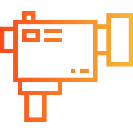 videocamera Smalllikeart Gradient icoon