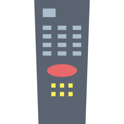 control remoto Smalllikeart Flat icono