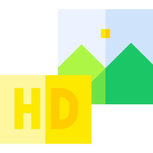 hd Basic Straight Flat icon