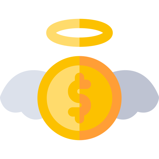 Flying money Basic Rounded Flat icon