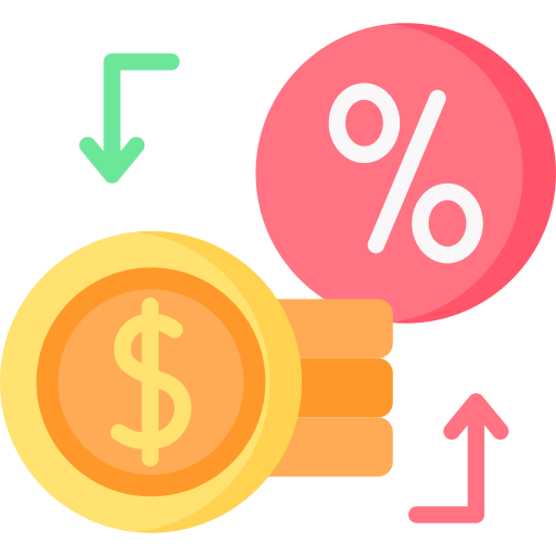 Interest rate Special Flat icon