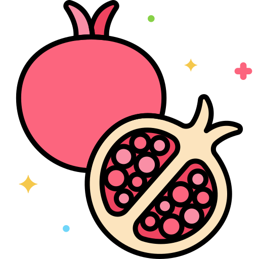석류 Generic Outline Color icon