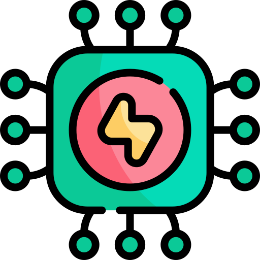 energiesystem Kawaii Lineal color icon