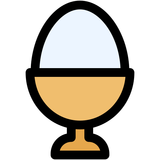 Вареное яйцо Generic Outline Color иконка